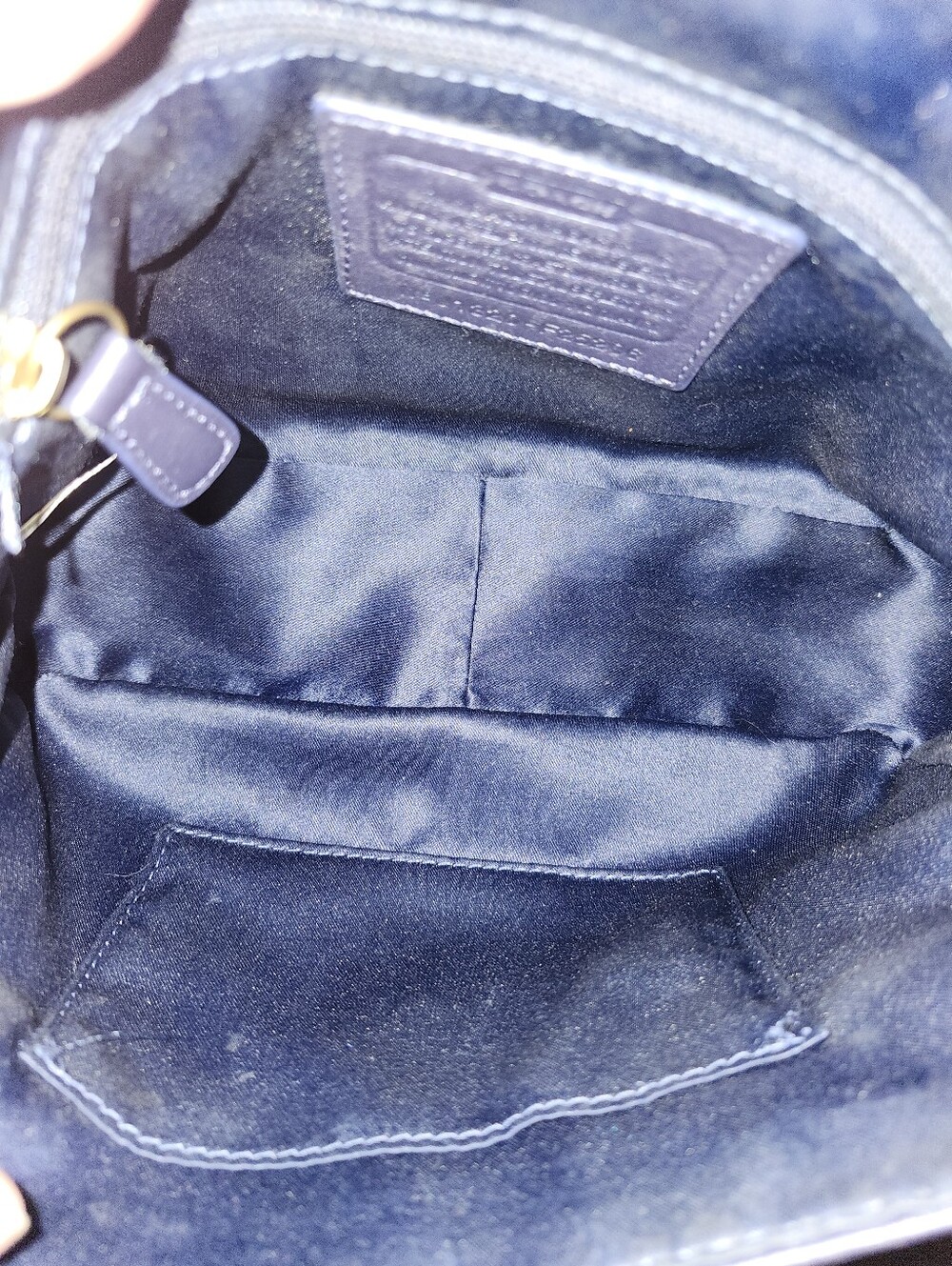 Coach Taylor Leather Flap Crossbody - Picture 6 of 9